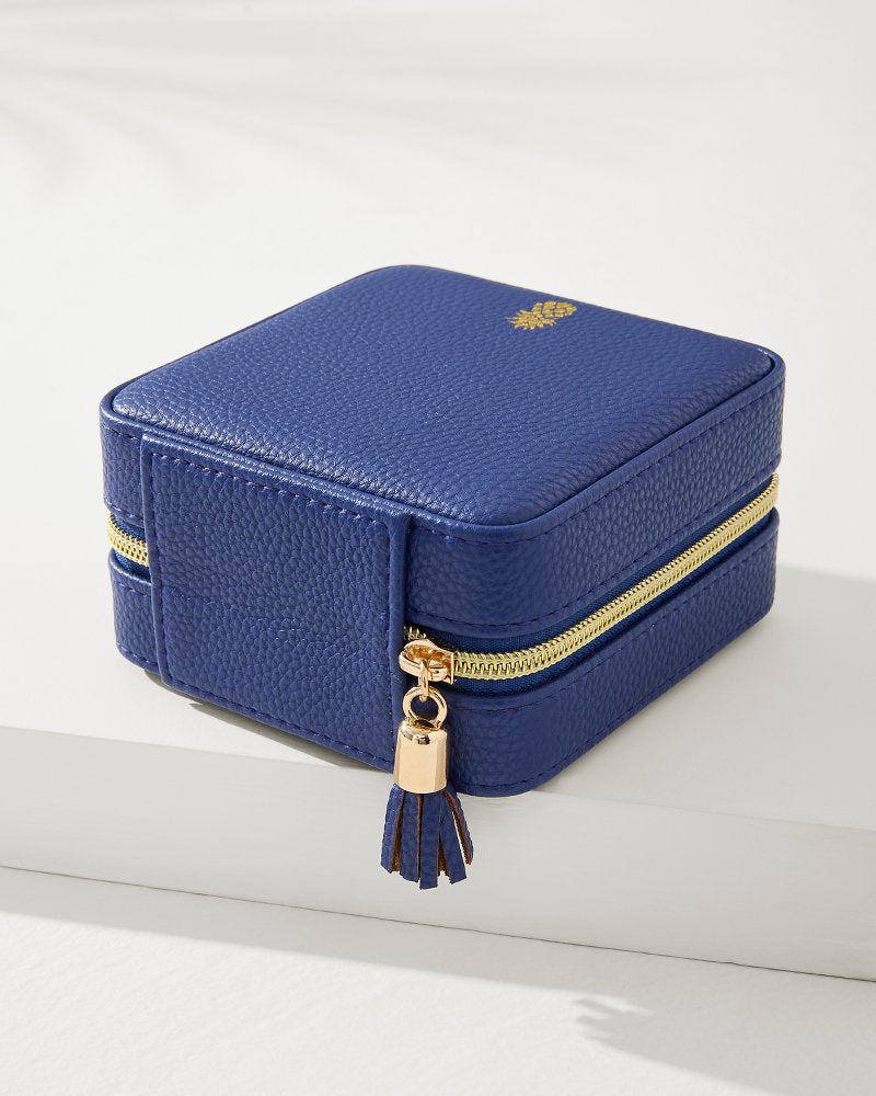 Leah Navy Travel Jewelry Case - Tommy Bahama Women|Beach & Home
