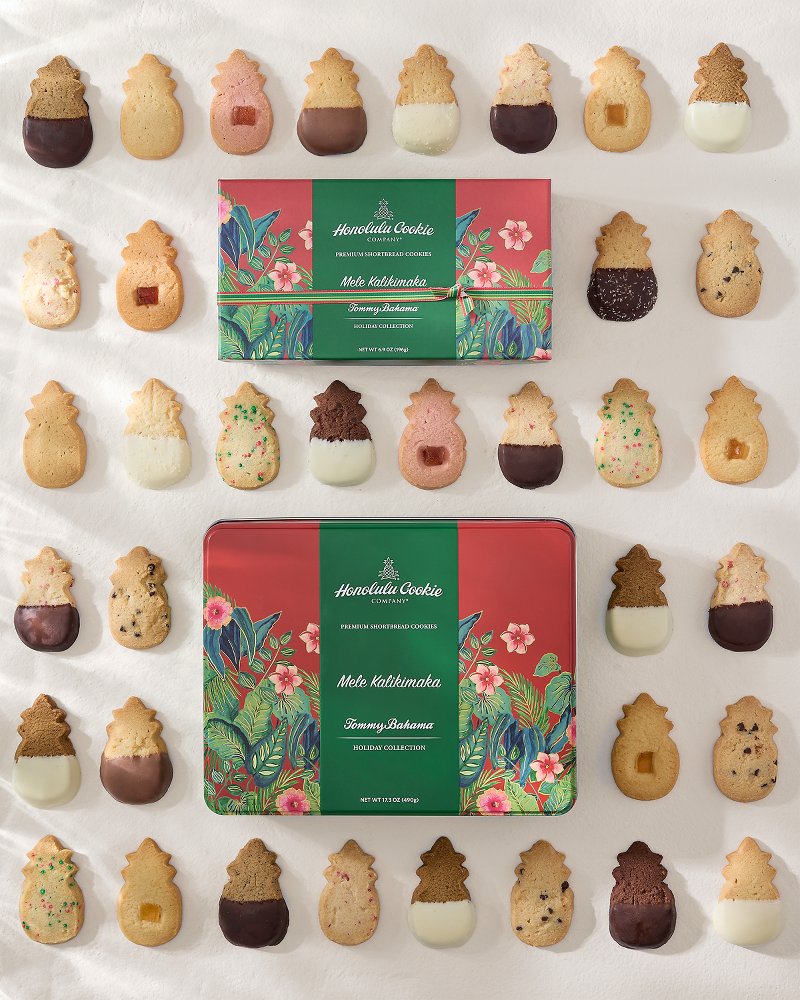 Tommy Bahama x Honolulu Cookie Company® Mele Kalikimaka Gift Box - Tommy Bahama Beach & Home