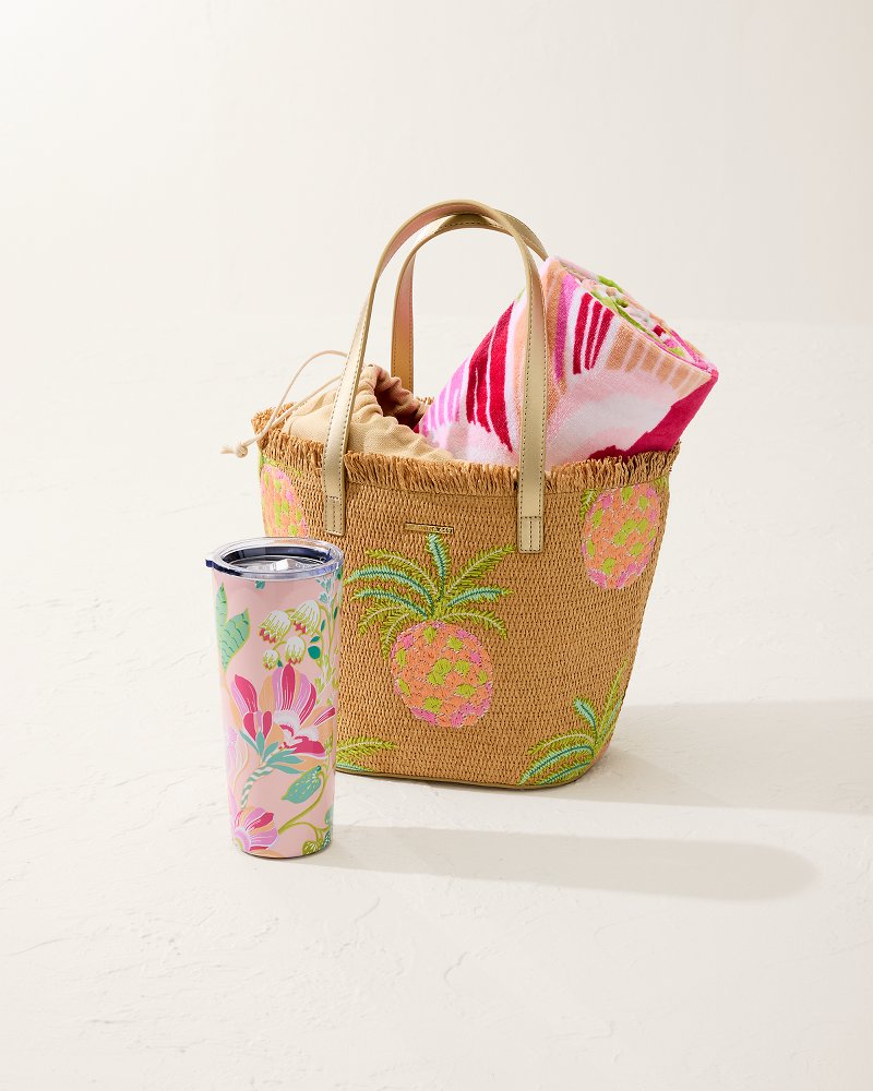 Flamingo Pineapple Beach Towel - Tommy Bahama Beach & Home