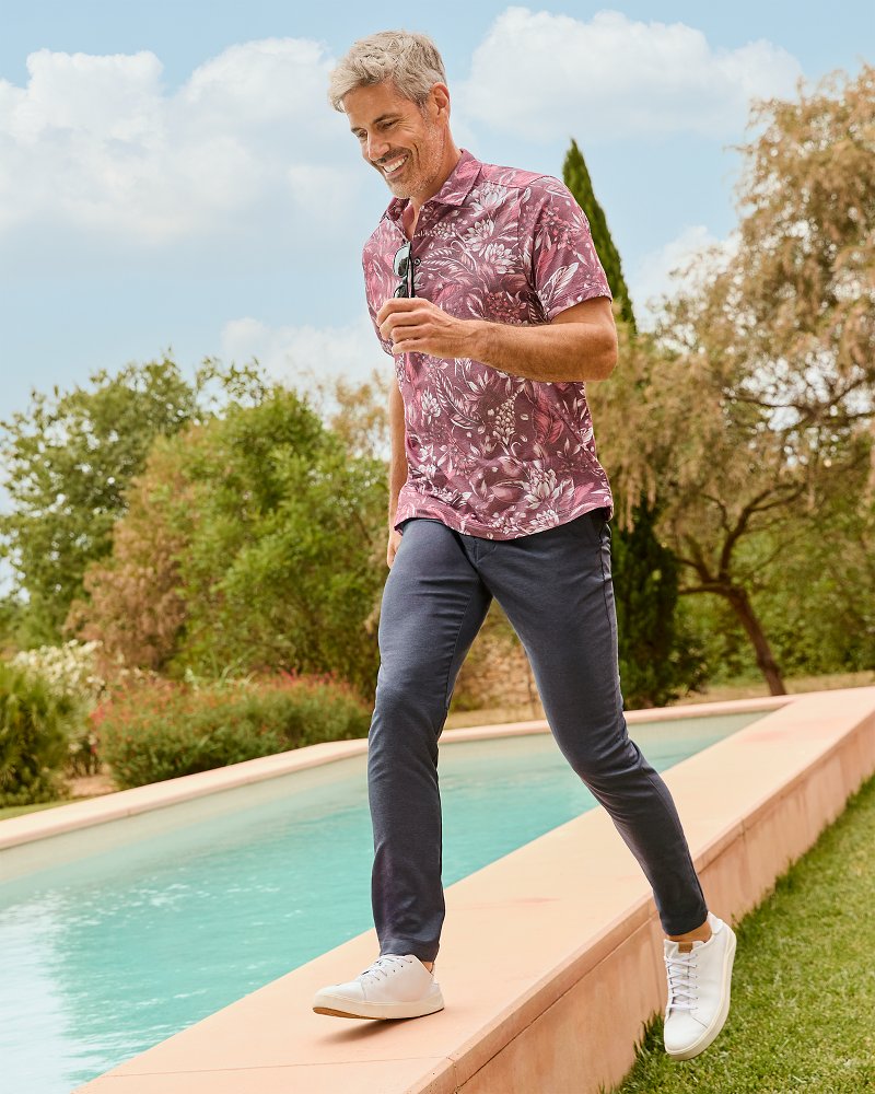Big & Tall On Par IslandZone® Flat-Front Pants - Tommy Bahama Men