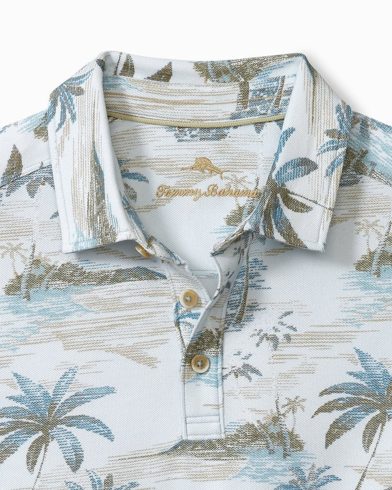 Big & Tall Oceanic Oasis IslandZone® Polo - Tommy Bahama Men