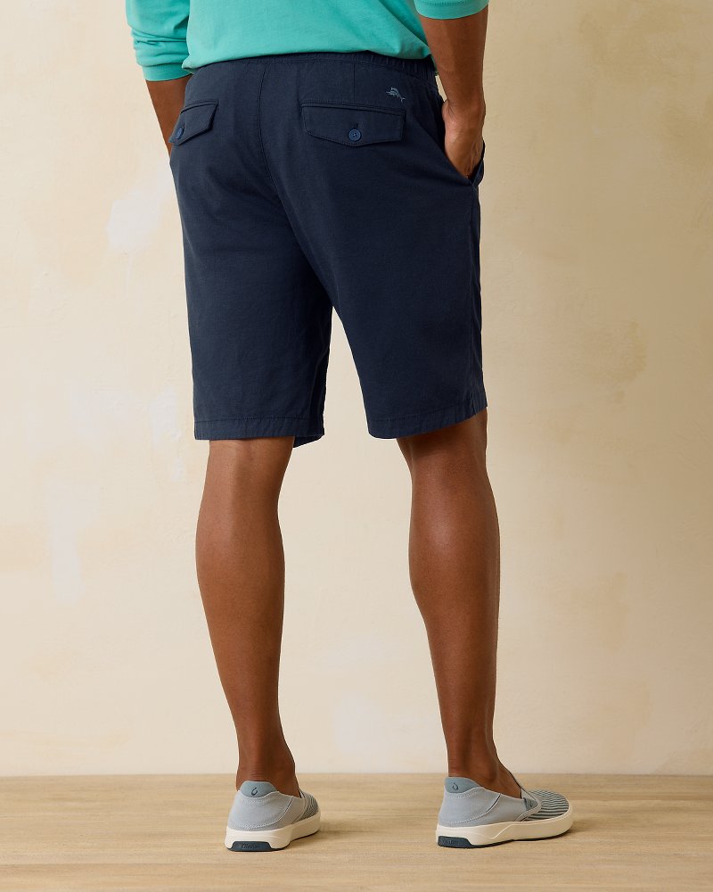 Big & Tall Linen in Paradise E-Waist Shorts - Tommy Bahama Men