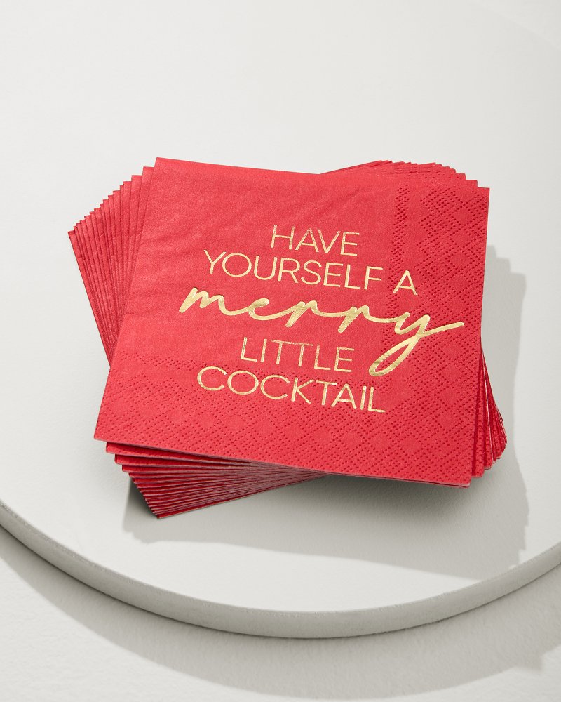 Have Yourself a Merry Little Cocktail Napkins - Tommy Bahama Beach & Home