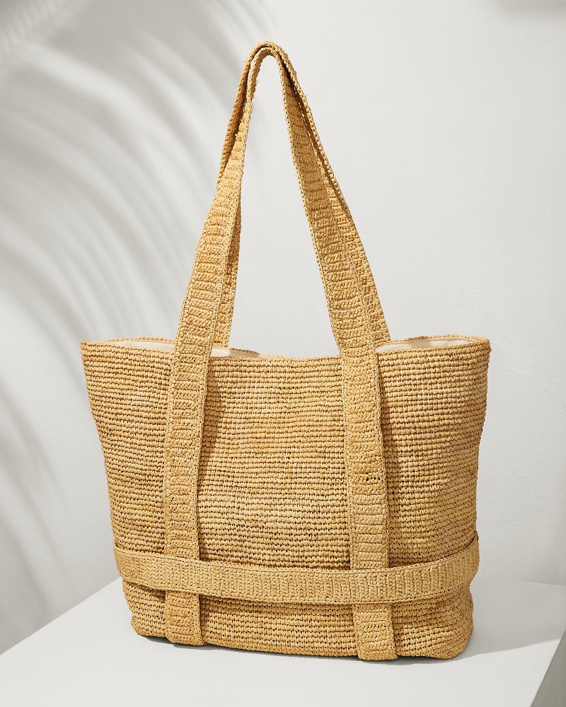 Raffia Traveler Tote - Tommy Bahama Women|Beach & Home