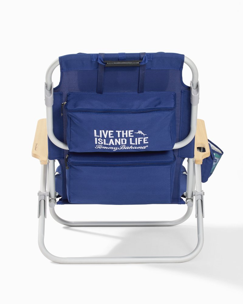 Tommy Bahama Wavy Marlin Deluxe Backpack Beach Chair - Tommy Bahama Beach & Home