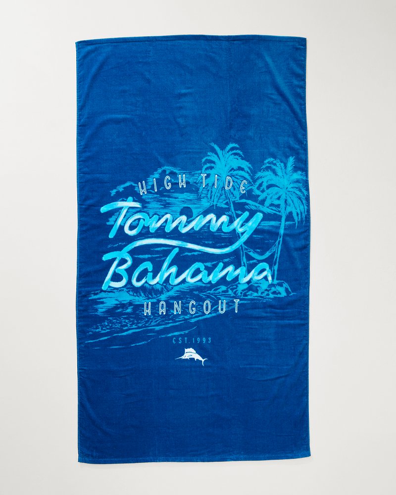 High Tide Hangout & Island Cays Blooms Beach Towels — Set of 2 - Tommy Bahama Beach & Home