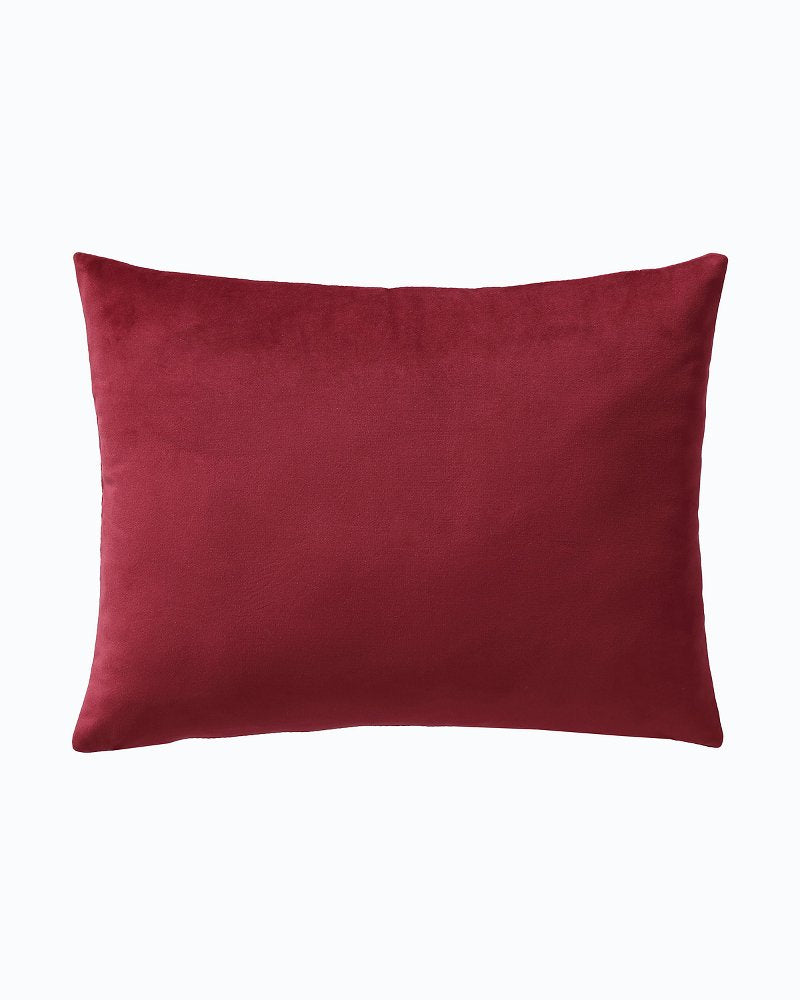 Holiday Marlin Velvet Embroidered Decorative Pillow - Tommy Bahama Beach & Home