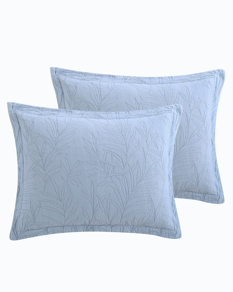 Solid Costa Sera 2-Piece King Quilted Sham Set - Tommy Bahama Beach & Home