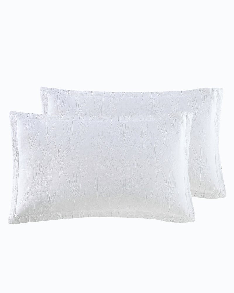 Solid Costa Sera 2-Piece Standard Quilted Sham Set - Tommy Bahama Beach & Home