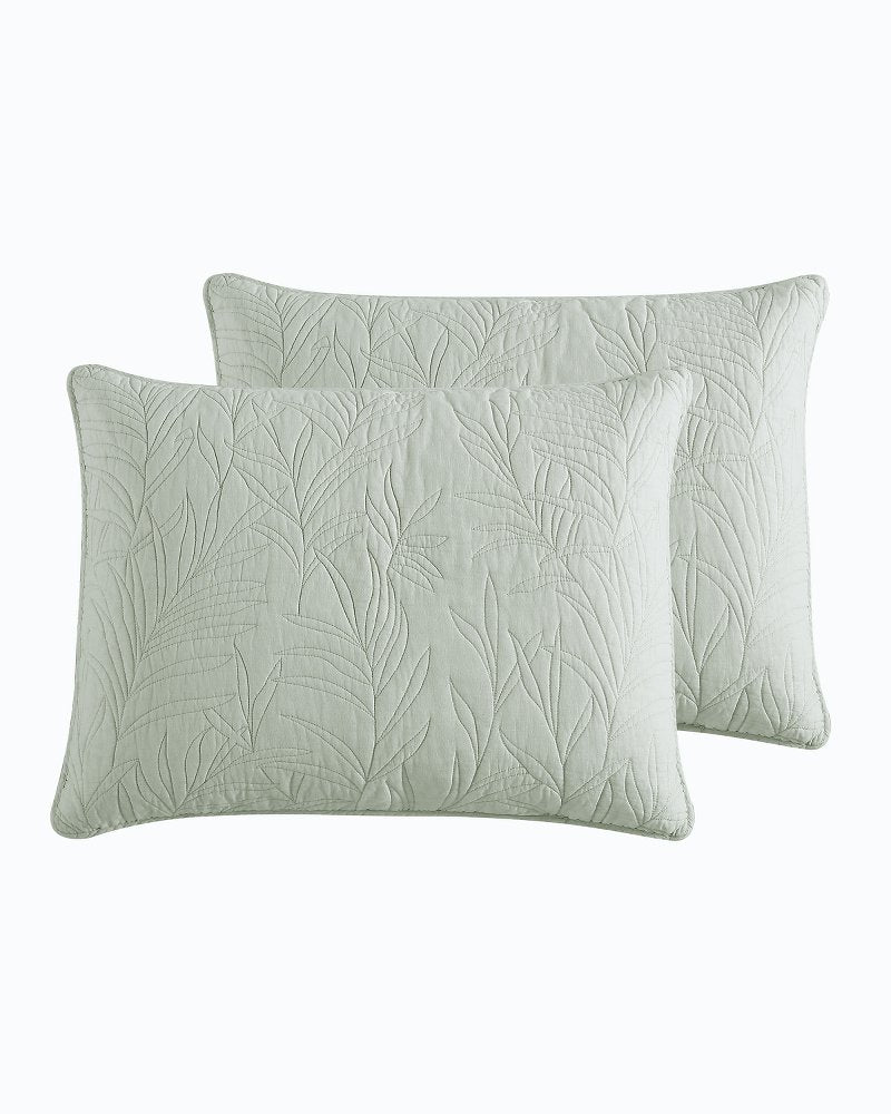 Solid Costa Sera 2-Piece King Quilted Sham Set - Tommy Bahama Beach & Home