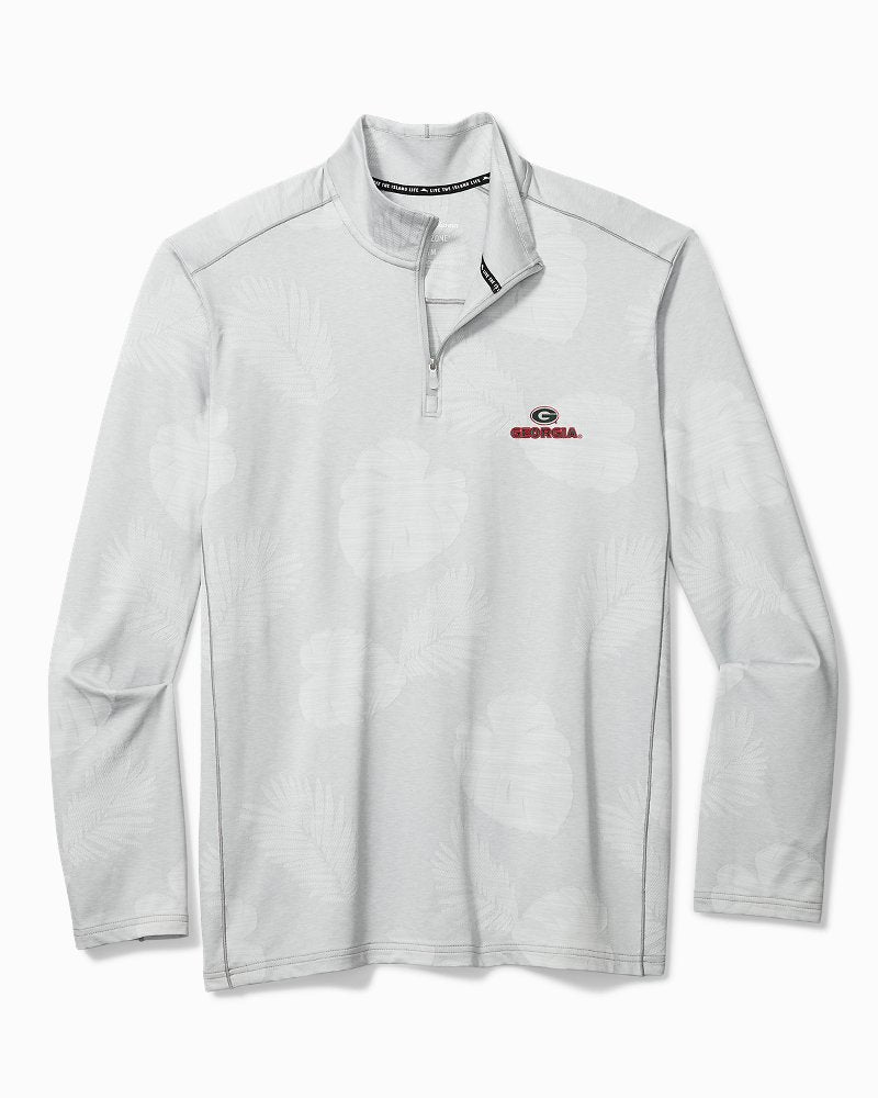 Collegiate Delray Frond IslandZone® Half-Zip Sweatshirt - Tommy Bahama Men