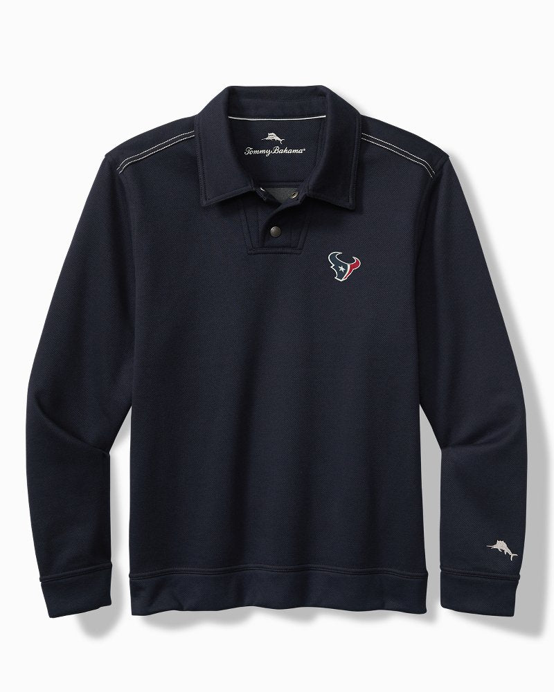 NFL Endzoner Long-Sleeve Snap Polo - Tommy Bahama Men