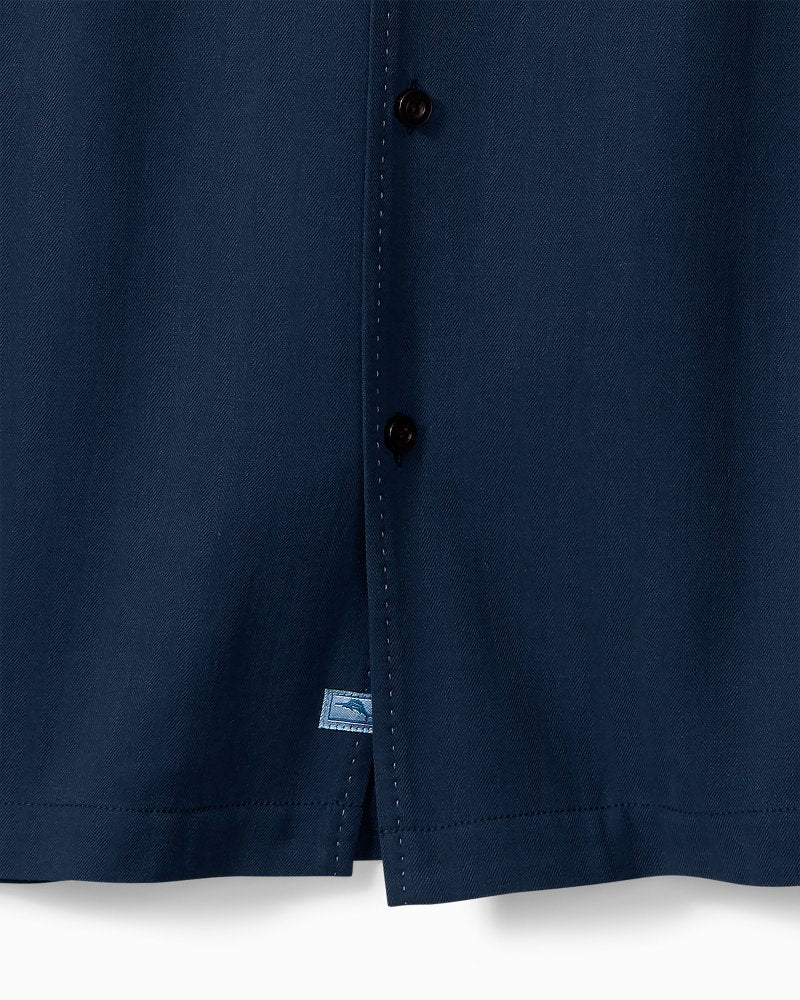 Hawaiian Herringbone Camp Shirt - Tommy Bahama Men