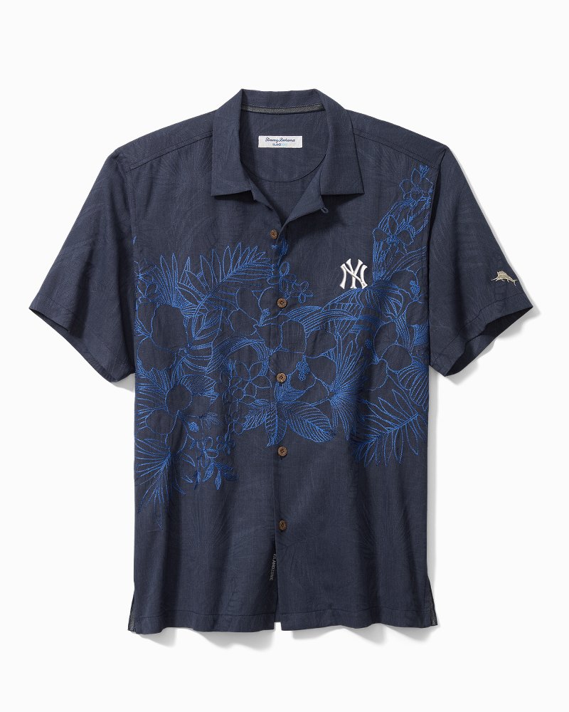 <i>MLB®</i> Game Day Lei IslandZone® Camp Shirt - Tommy Bahama Men