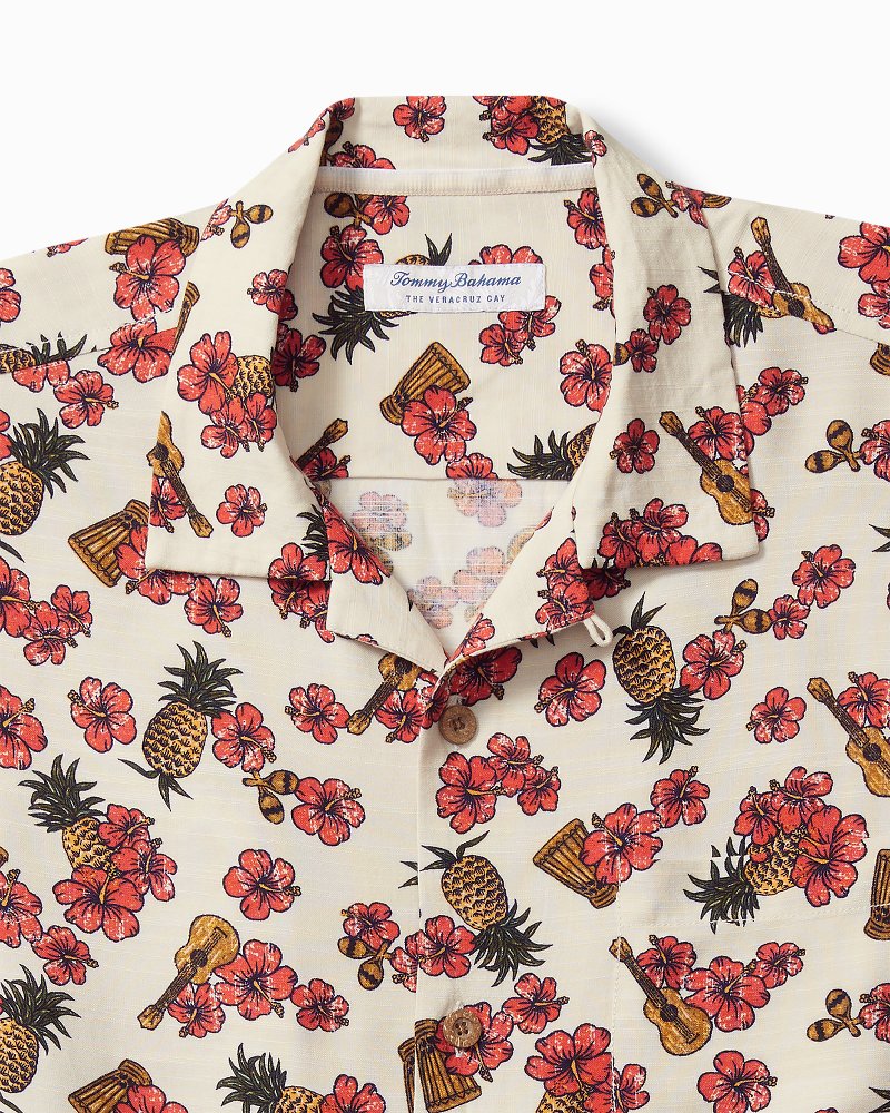 Veracruz Cay Ukelele Blooms Short-Sleeve Shirt - Tommy Bahama Men