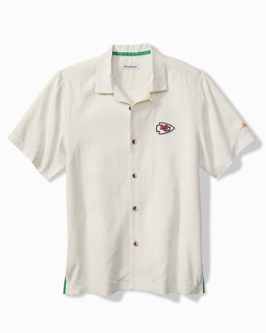 NFL Coconut Matchup Silk Camp Shirt - Tommy Bahama Men