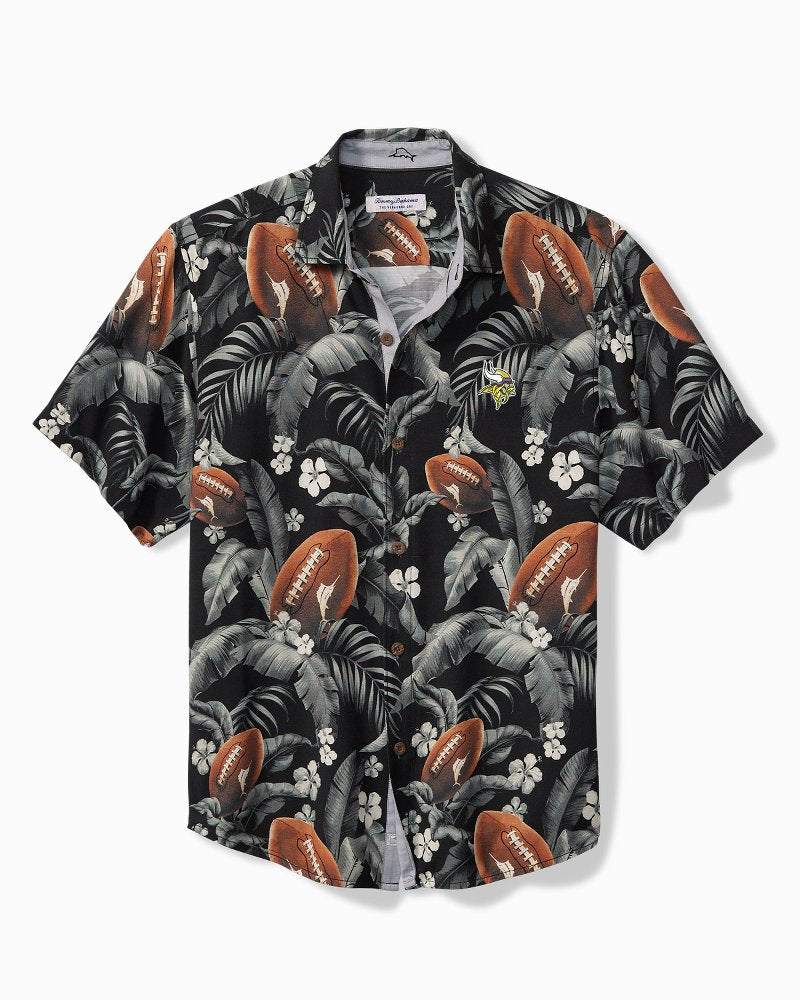 NFL Veracruz Cay First Down Blooms Short-Sleeve Shirt - Tommy Bahama Men