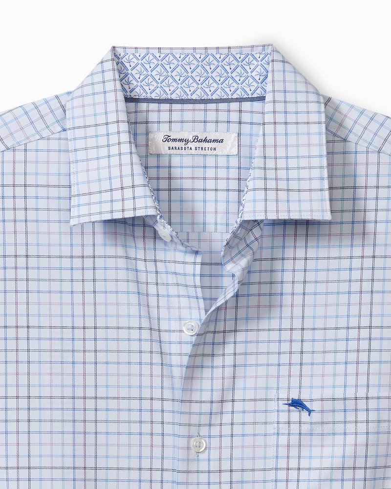 Sarasota Stretch Cabo Check IslandZone® Shirt - Tommy Bahama Men