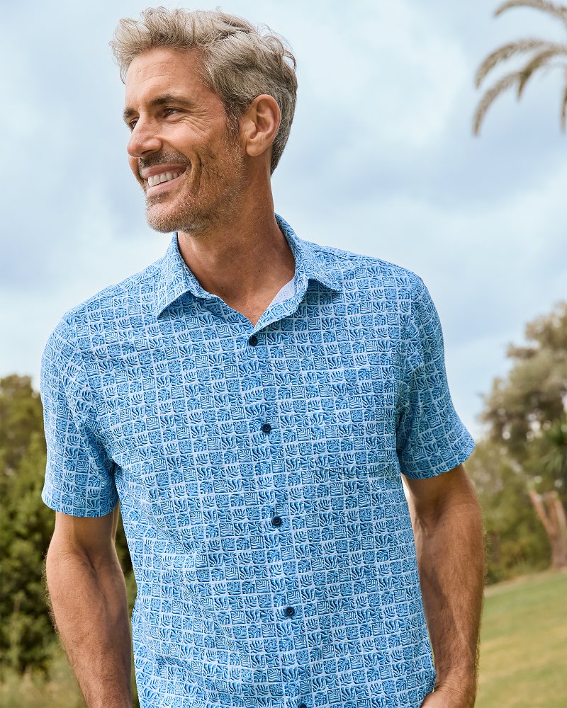 Bahama Coast Cozumel Tiles IslandZone® Shirt - Tommy Bahama Men