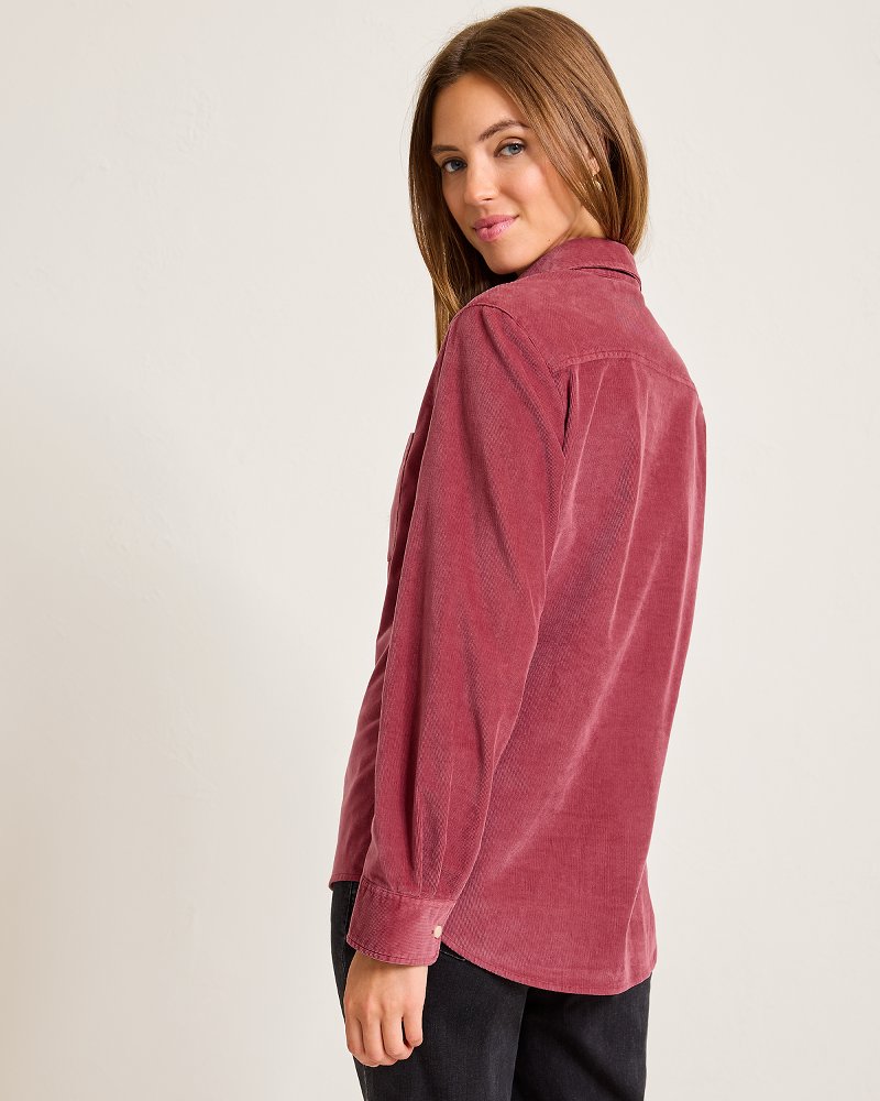 Coasta Cord Sun-Washed Shirt - Tommy Bahama Women
