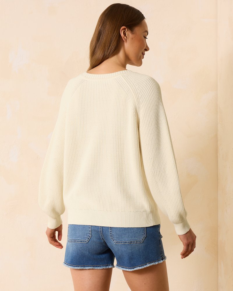 Breezy Palm Crew Pullover - Tommy Bahama Women