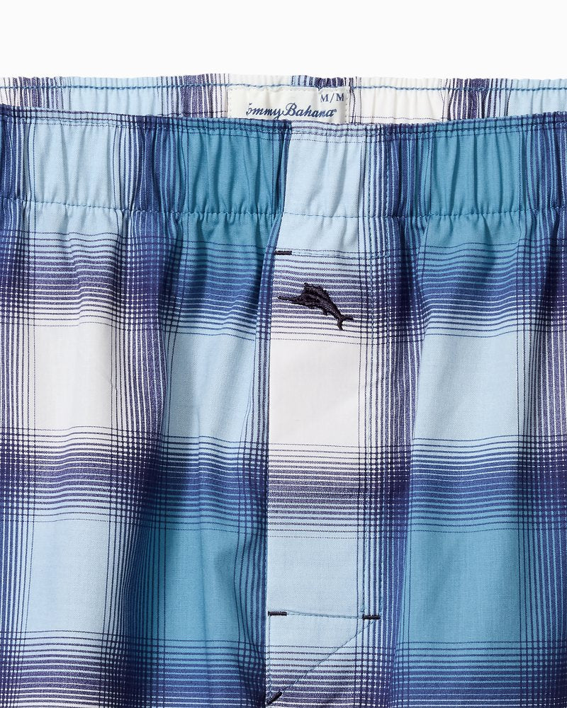 Big & Tall Woven Marlin Print Boxers - Tommy Bahama Men