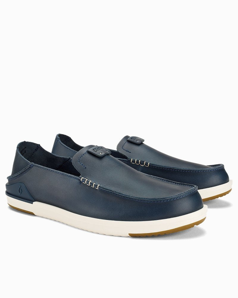 OluKai® Kākaha Leather Slip-On Shoes - Tommy Bahama Men