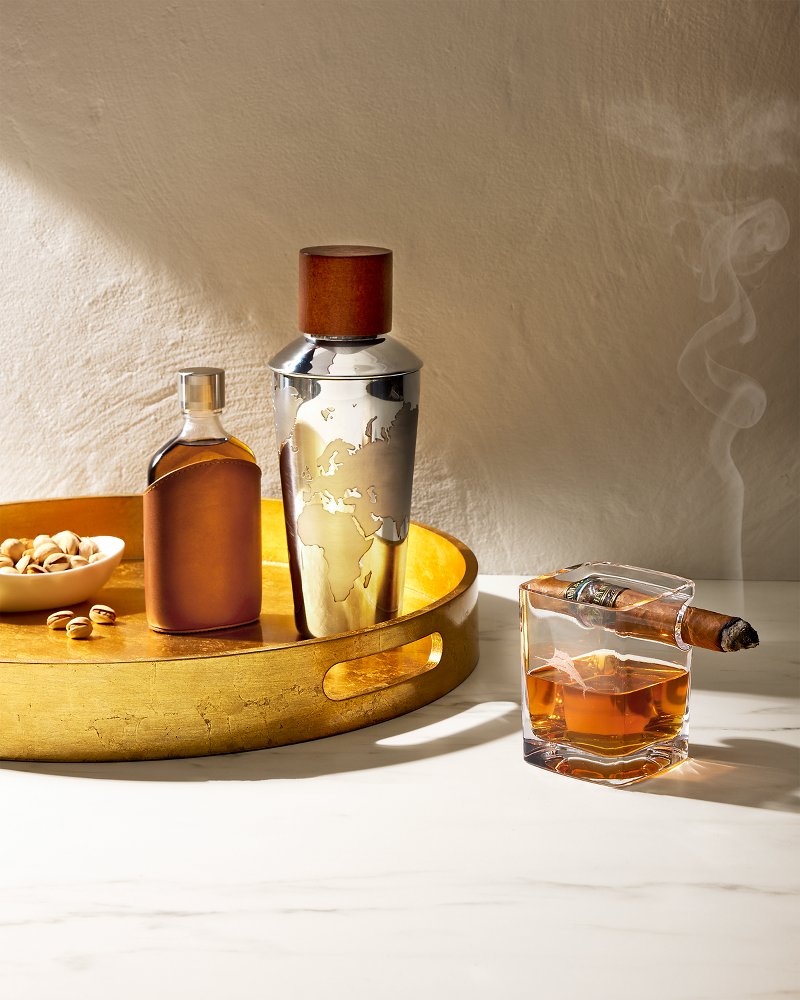 Viski® Globe 3-Piece Cocktail Shaker - Tommy Bahama Beach & Home