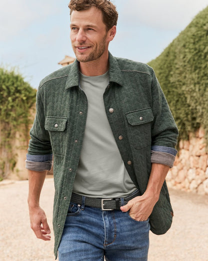 Two-Tone Stretch Webbed Belt - Tommy Bahama Men