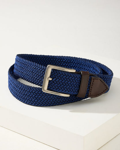 Two-Tone Stretch Webbed Belt - Tommy Bahama Men