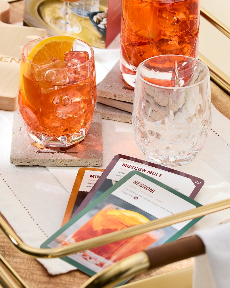 Viski® Reserve Bruno Crystal Cocktail Glasses- Set of 2 - Tommy Bahama Beach & Home