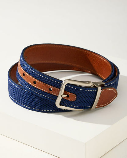 Leather Mesh Reversible Performance Belt - Tommy Bahama Men