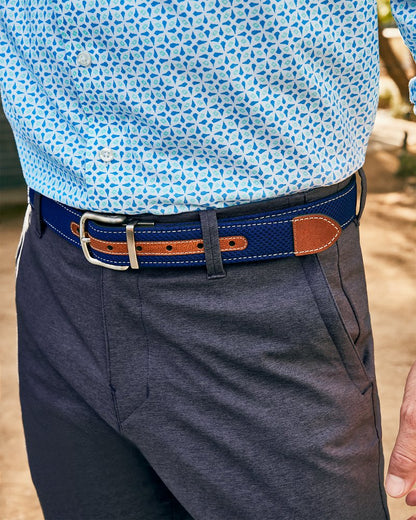 Leather Mesh Reversible Performance Belt - Tommy Bahama Men