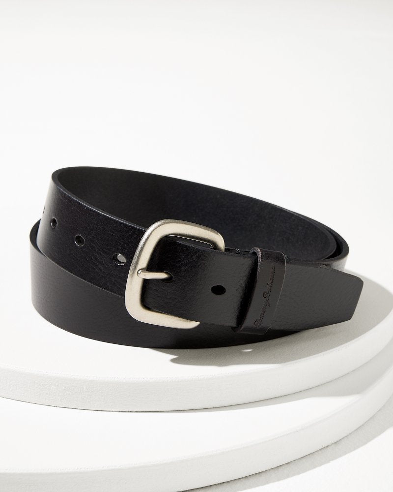 Raw Edge Leather Belt - Tommy Bahama Men