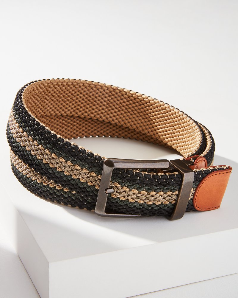 Reversible Stretch Cord Belt - Tommy Bahama Men