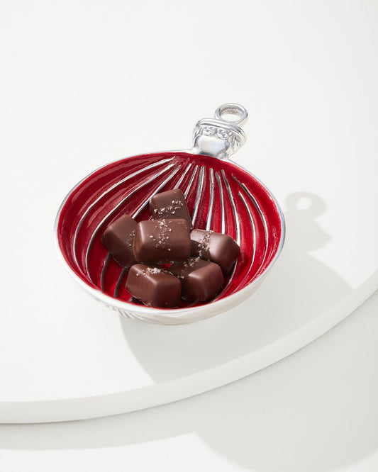 Red Ornament Candy Dish - Tommy Bahama Beach & Home