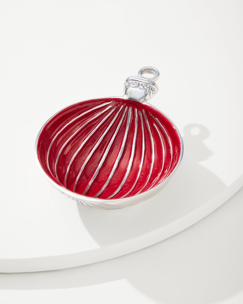 Red Ornament Candy Dish - Tommy Bahama Beach & Home