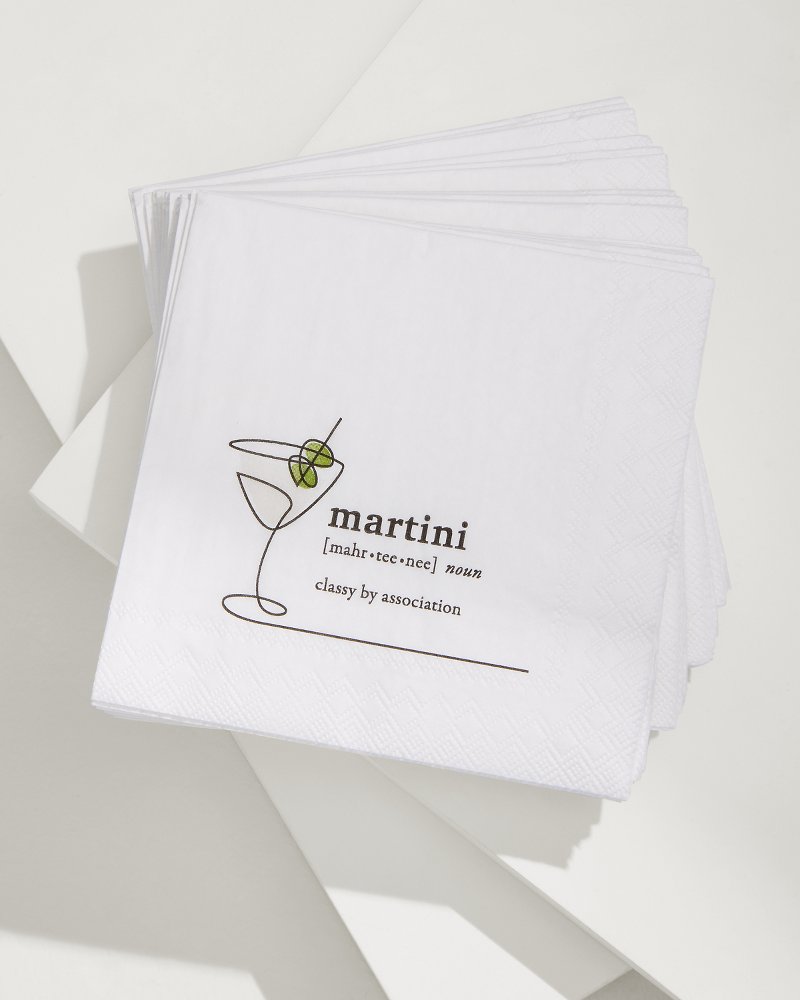Martini Cocktail Napkins - Tommy Bahama Beach & Home