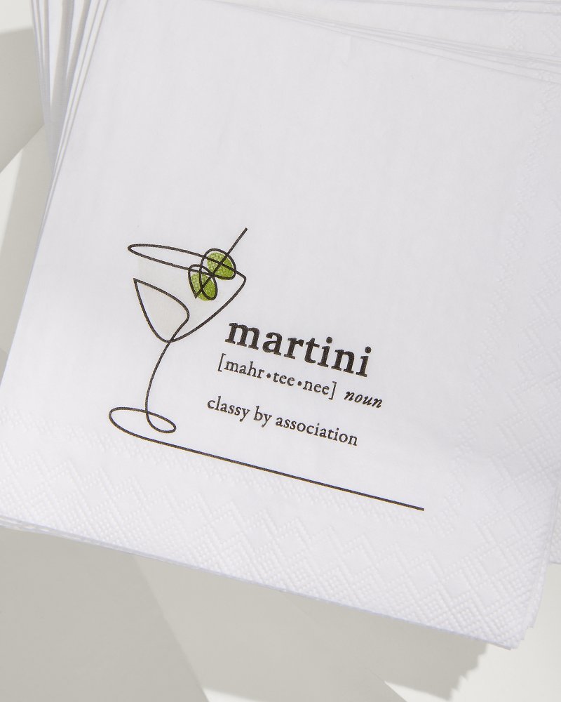 Martini Cocktail Napkins - Tommy Bahama Beach & Home