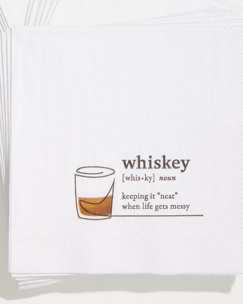 Whiskey Cocktail Napkins - Tommy Bahama Beach & Home