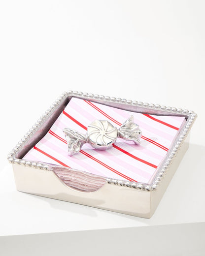 Beaded Peppermint Napkin Box Set - Tommy Bahama Beach & Home