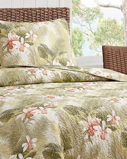 Tropical Orchid 2-Piece Twin Quilt Set - Tommy Bahama Beach & Home