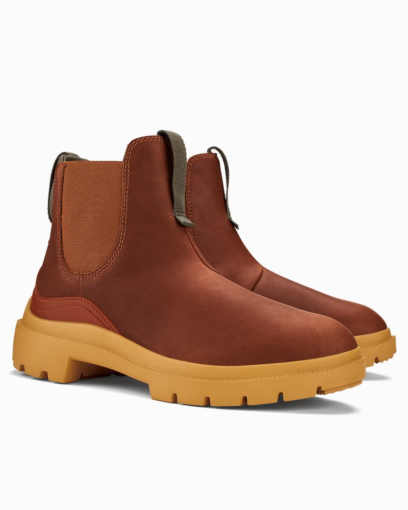 OluKai® Hehi Waterproof Leather Boots - Tommy Bahama Women