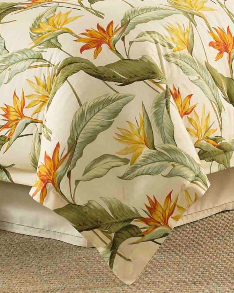 Birds of Paradise 4-Piece California King Comforter Set - Tommy Bahama Beach & Home