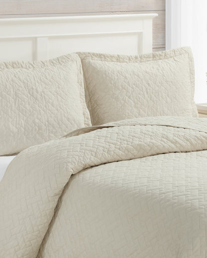Raffia Solid 2-Piece Twin Quilt Set - Tommy Bahama Beach & Home