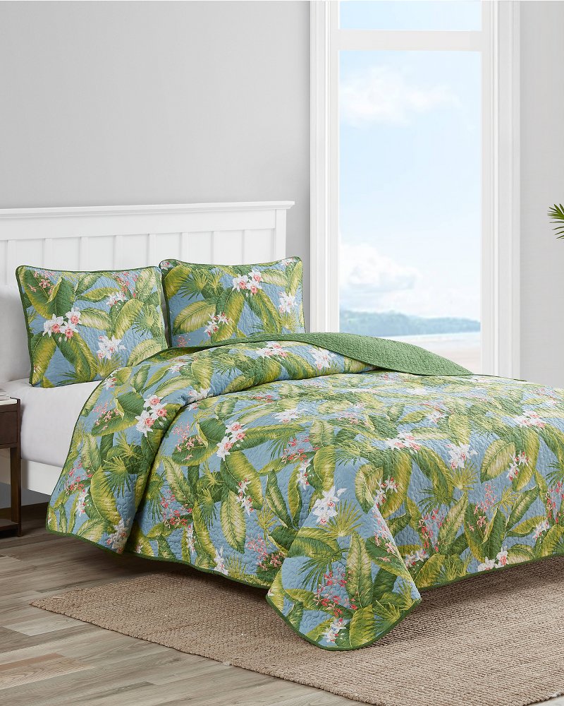 Aregada Dock 3-Piece Full/Queen Quilt Set - Tommy Bahama Beach & Home
