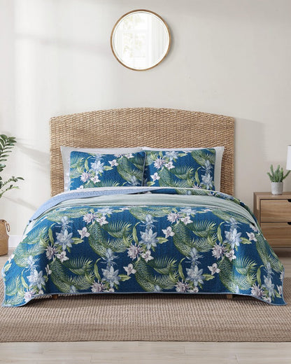 Southern Breeze 3-Piece Full/Queen Quilt Set - Tommy Bahama Beach & Home