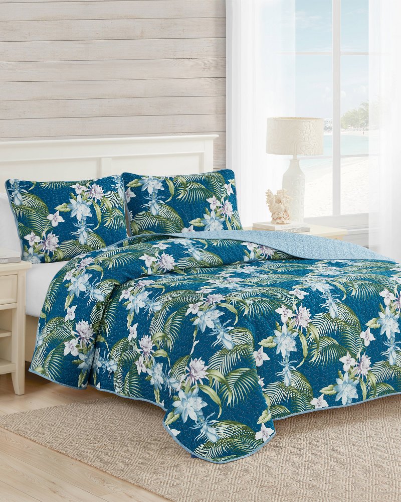 Southern Breeze 3-Piece Full/Queen Quilt Set - Tommy Bahama Beach & Home