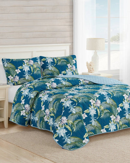 Southern Breeze 3-Piece Full/Queen Quilt Set - Tommy Bahama Beach & Home