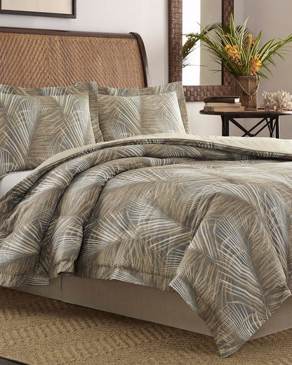 Raffia Palms California King Comforter Set - Tommy Bahama Beach & Home
